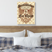 Botschafter für Christus, Bibelverse in Korinthen Leinwanddruck (Insitu (Schlafzimmer))