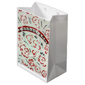 Botschafter Mittlere Geschenktüte (Rückseite Schrägansicht)