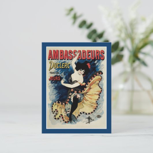 Botschafter Postkarte (Stehend Vorderseite)