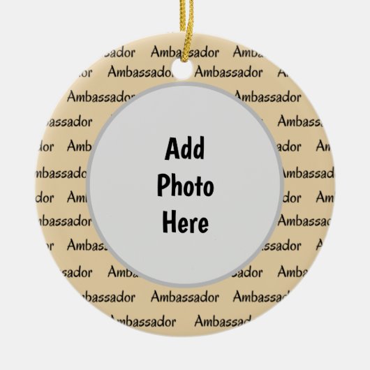 Botschafter Scout Christmas Ornament (Vorne)