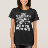 Botschafter T-Shirt (Vorderseite)