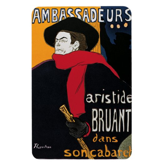 Botschafter von Toulouse-Lautrec Magnet (Vertikal)