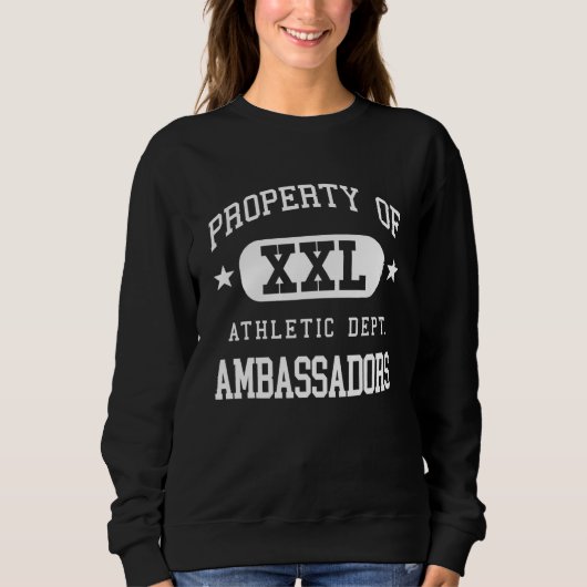 Botschafter XXL Akademie Eigentum Sweatshirt (Vorderseite)
