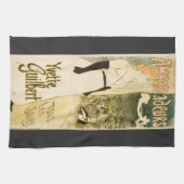 Botschafter Yvette Guilbert von Theophile Steinlen Geschirrtuch (Horizontal)