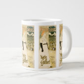 Botschafter Yvette Guilbert von Theophile Steinlen Jumbo-Tasse (Vorderseite Rechts)
