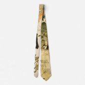 Botschafter Yvette Guilbert von Theophile Steinlen Krawatte (Rückseite)