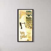 Botschafter Yvette Guilbert von Theophile Steinlen Leinwanddruck (Vorderseite)