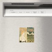 Botschafter Yvette Guilbert von Theophile Steinlen Magnet (In Situ (Geschirrspüler))