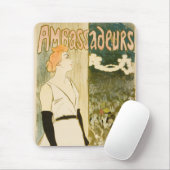Botschafter Yvette Guilbert von Theophile Steinlen Mousepad (Mit Mouse)