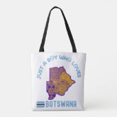 Botsuana-Afrika Tasche (Rückseite)