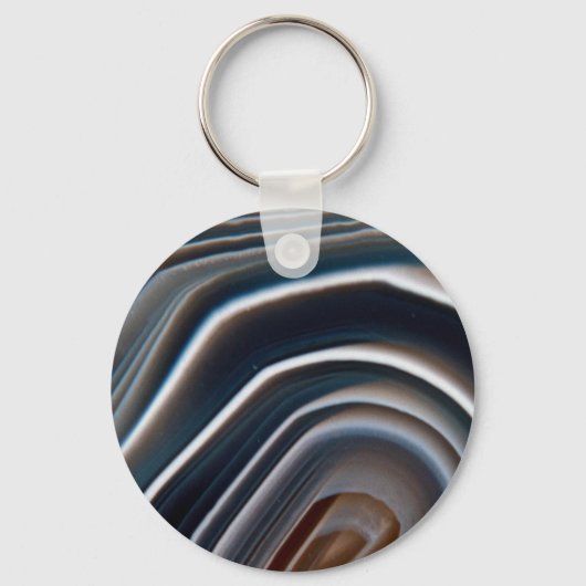 Botsuana-Agate Schlüsselanhänger (Vorderseite)
