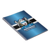 Botsuana COA 2 Notizblock (Rechte Seite)