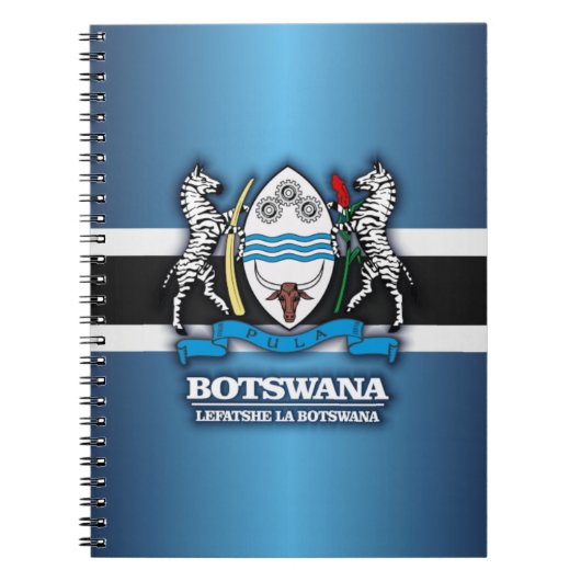 Botsuana COA 2 Notizblock (Vorderseite)