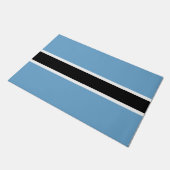 Botsuana-Flagge (Botsuana) Fußmatte (Schrägansicht)