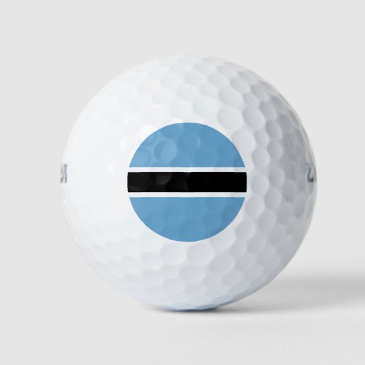 Botsuana-Flagge (Botsuana) Golfball (Vorderseite)
