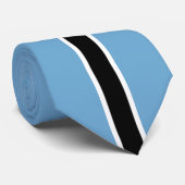 Botsuana-Flagge (Botsuana) Krawatte (Gerollt)