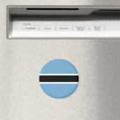 Botsuana-Flagge (Botsuana) Magnet (In Situ (Geschirrspüler))