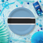 Botsuana-Flagge (Botsuana) Pappteller (Party)