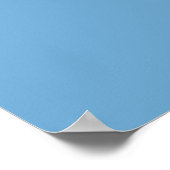 Botsuana-Flagge (Botsuana) Poster (Ecke)