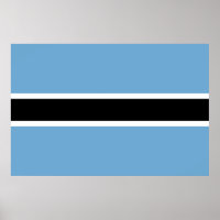Botsuana-Flagge (Botsuana)