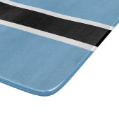 Botsuana-Flagge (Botsuana) Schneidebrett (Ecke)