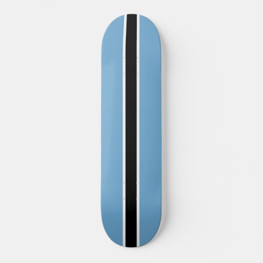 Botsuana-Flagge (Botsuana) Skateboard (Vorderseite)