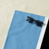 Botsuana-Flagge (Botsuana) Strandtuch (Beispiel)