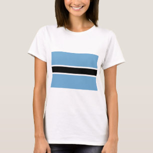 Botsuana-Flagge (Botsuana) T-Shirt