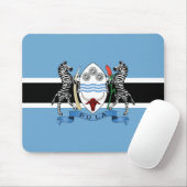 Botsuana-Wappen/Flag-Mauspad Mousepad (Mit Mouse)