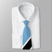 Botsuana-Wappen/Flagge Krawatte (Gebunden)