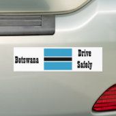 Botswana Autoaufkleber (Auf Auto)