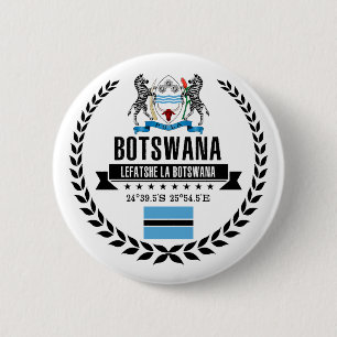 Botswana Button