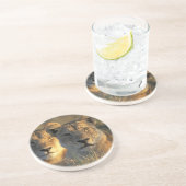 Botswana, Chobe National Park, Lionesses Untersetzer (Seite)