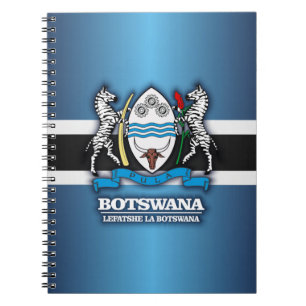 Botswana COA 2 Notizblock