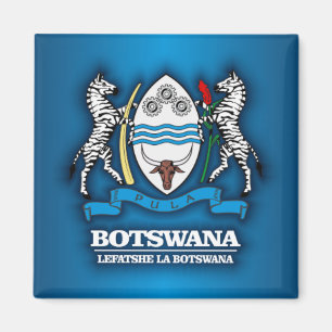 Botswana COA Magnet