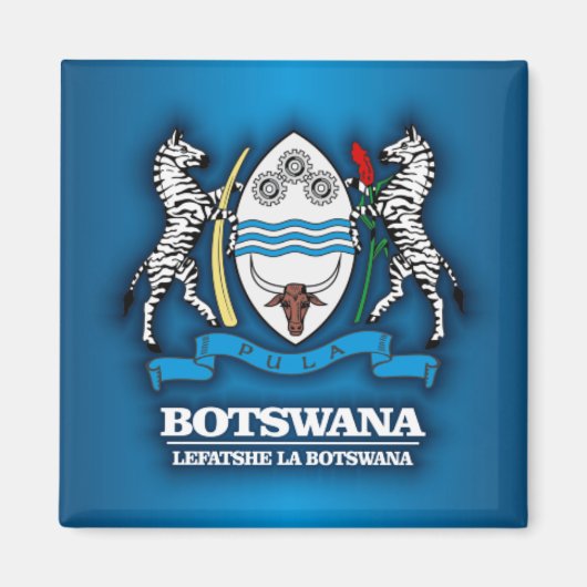Botswana COA Magnet (Vorne)