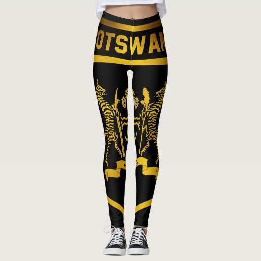 Botswana Emblem Leggings (Vorderseite)