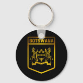 Botswana Emblem Schlüsselanhänger (Vorderseite)