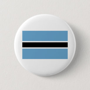 Botswana Flag Button