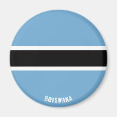 Botswana Flag Charming Patriotic Magnet (Vorne)