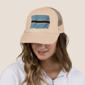 Botswana Flag Hat Truckerkappe (Beispiel)