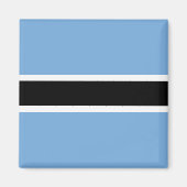 Botswana Flag Magnet (Vorne)