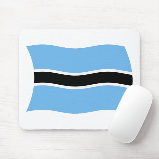 Botswana Flag Mousepad (Mit Mouse)