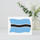 Botswana Flag Postkarte (Stehend Vorderseite)
