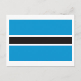 Botswana Flag Postkarte