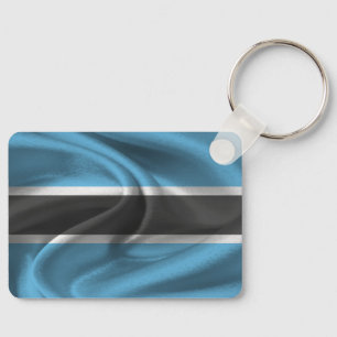 Botswana Flag Schlüsselanhänger