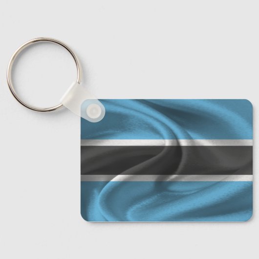 Botswana Flag Schlüsselanhänger (Rückseite)