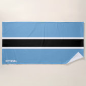 Botswana Flag Splendid Patriotic Strandtuch (Vorderseite)