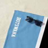 Botswana Flag Splendid Patriotic Strandtuch (Beispiel)