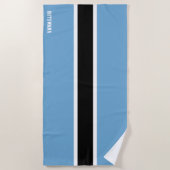 Botswana Flag Splendid Patriotic Strandtuch (Vorderseite)